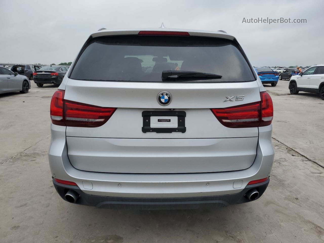 2015 Bmw X5 Sdrive35i Серебряный vin: 5UXKR2C59F0H40349