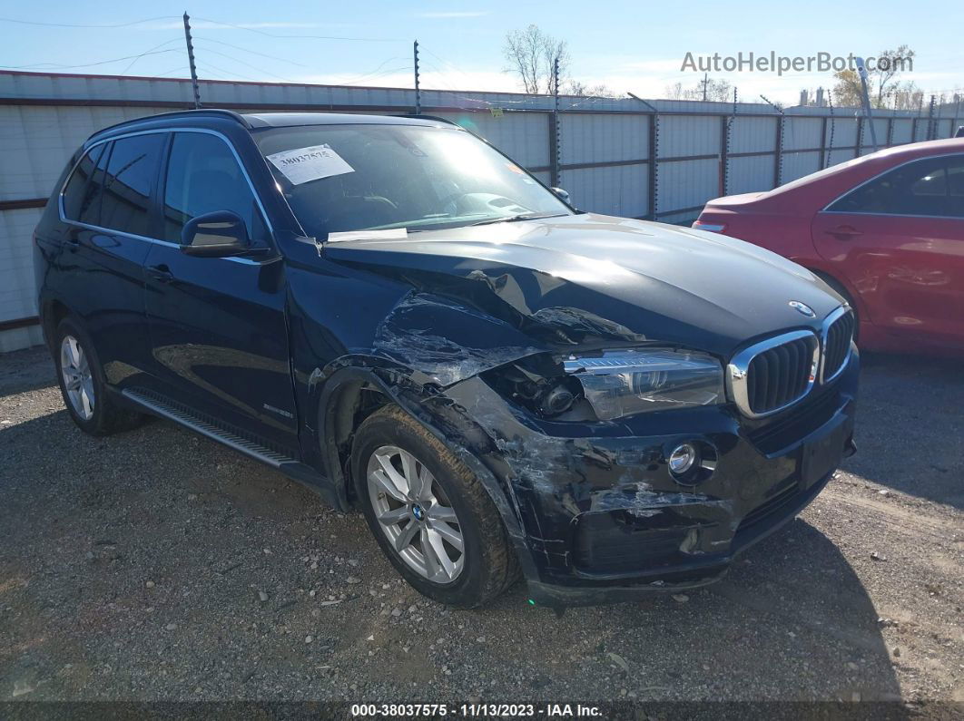 2015 Bmw X5 Sdrive35i Black vin: 5UXKR2C5XF0H36682