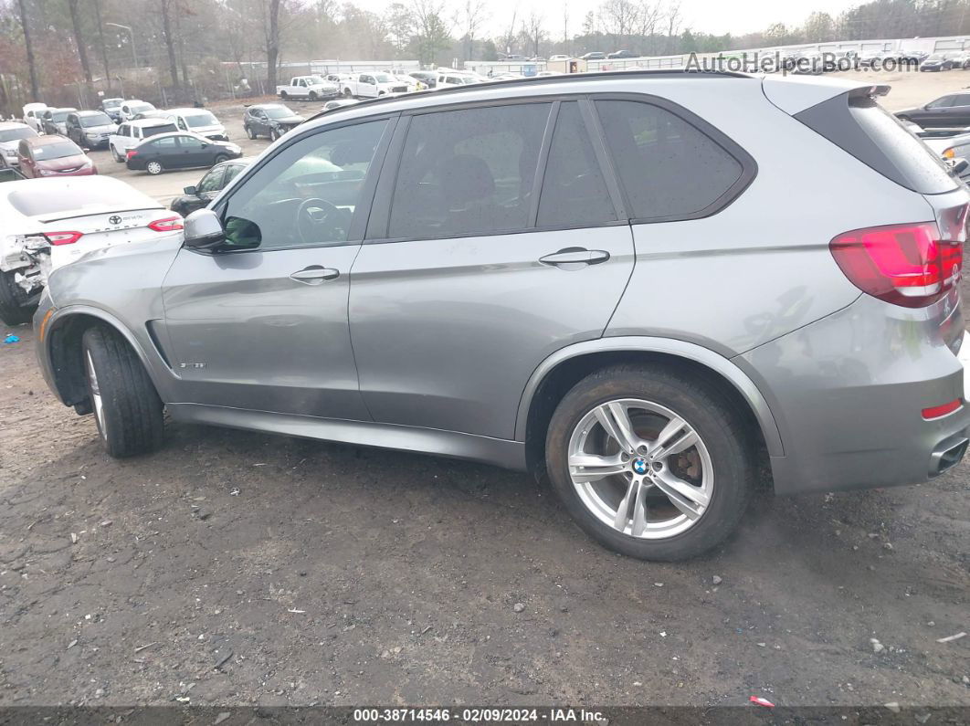 2015 Bmw X5 Sdrive35i Gray vin: 5UXKR2C5XF0H37461