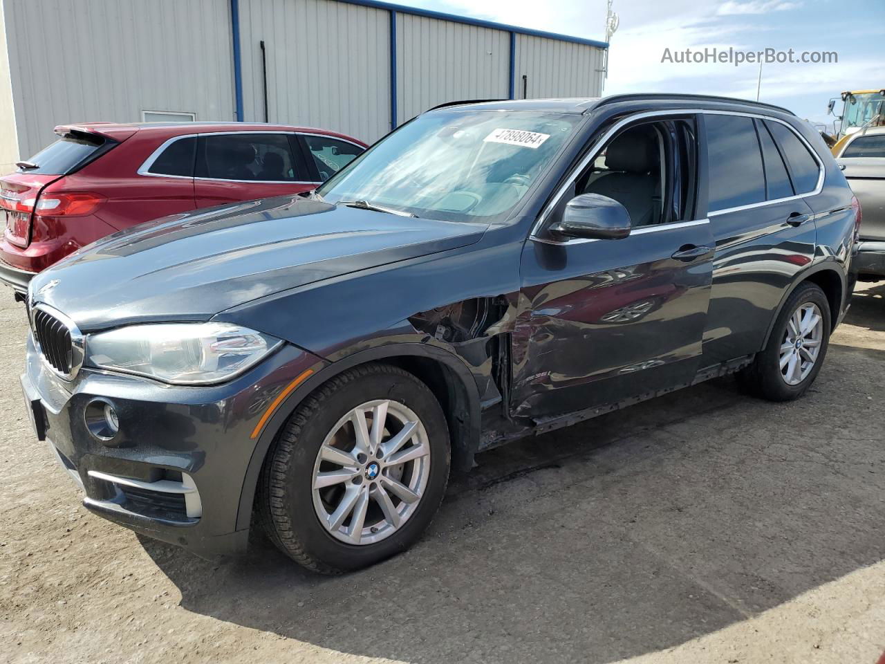 2015 Bmw X5 Sdrive35i Charcoal vin: 5UXKR2C5XF0H39470