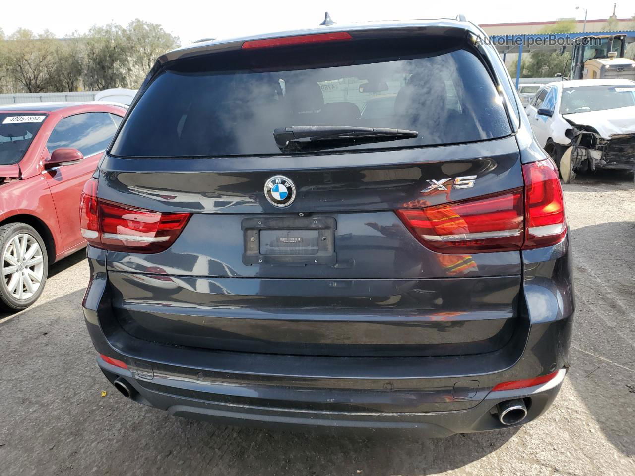 2015 Bmw X5 Sdrive35i Charcoal vin: 5UXKR2C5XF0H39470