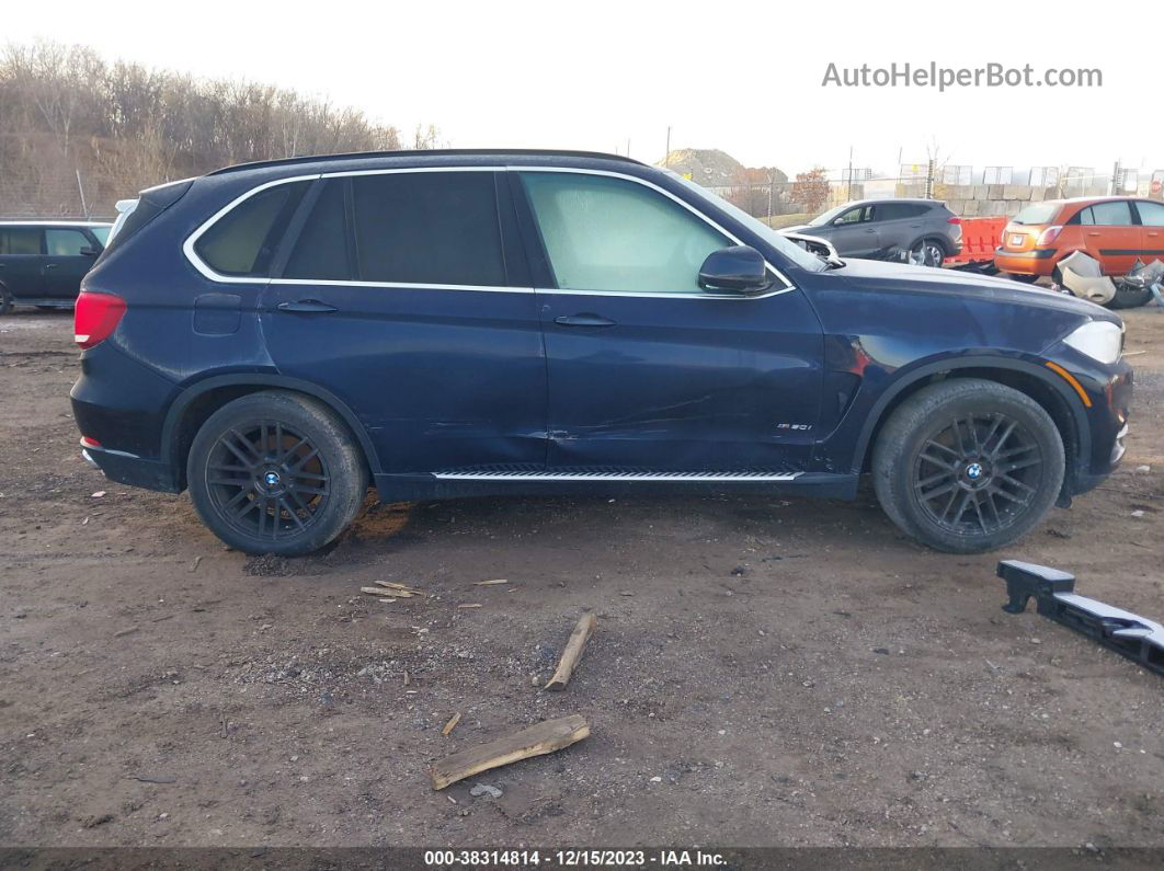 2014 Bmw X5 Xdrive50i Синий vin: 5UXKR6C50E0J71930