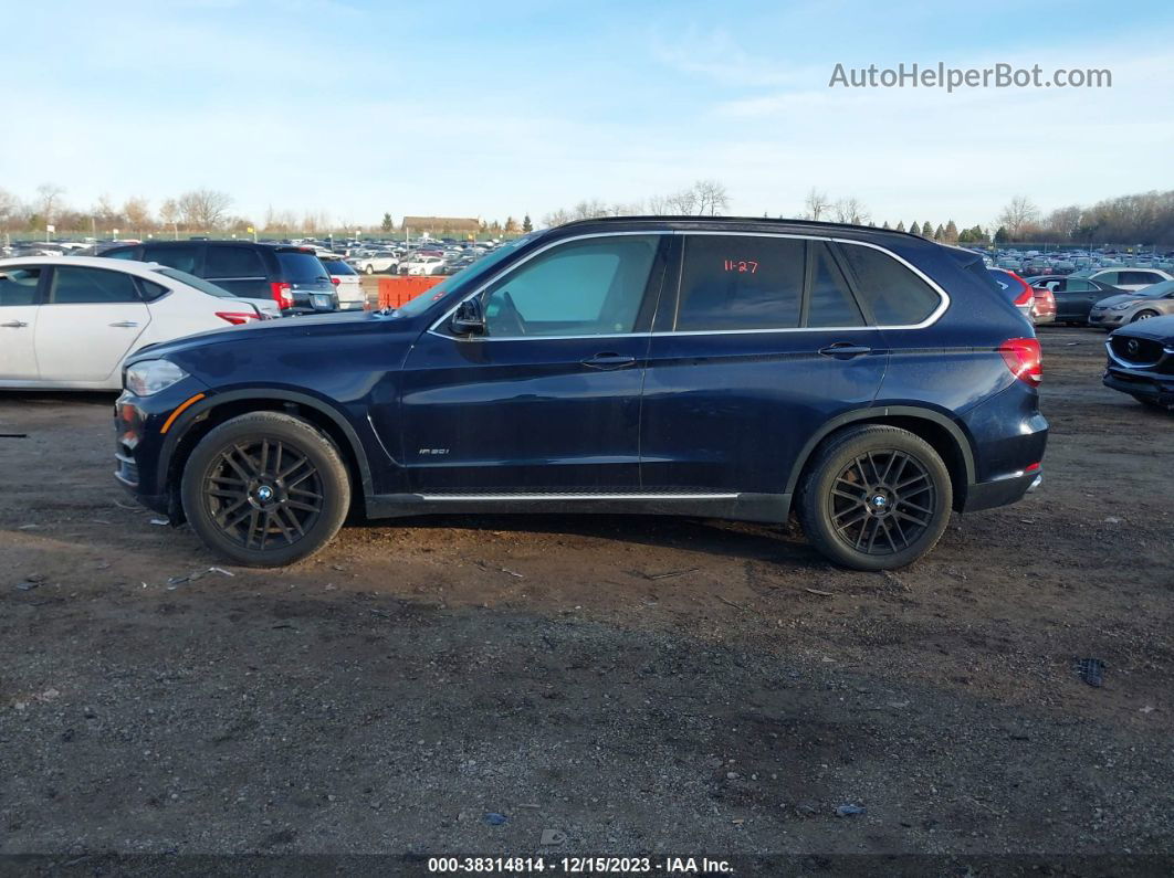 2014 Bmw X5 Xdrive50i Синий vin: 5UXKR6C50E0J71930