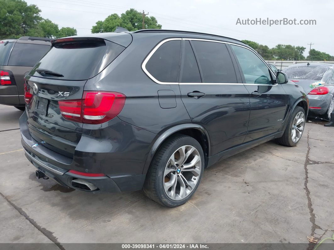 2015 Bmw X5 Xdrive50i Gray vin: 5UXKR6C50F0J76448