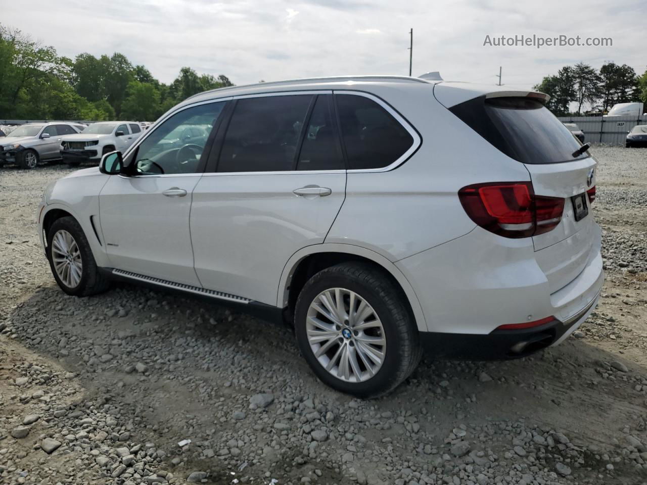 2016 Bmw X5 Xdrive50i Белый vin: 5UXKR6C51G0J80476