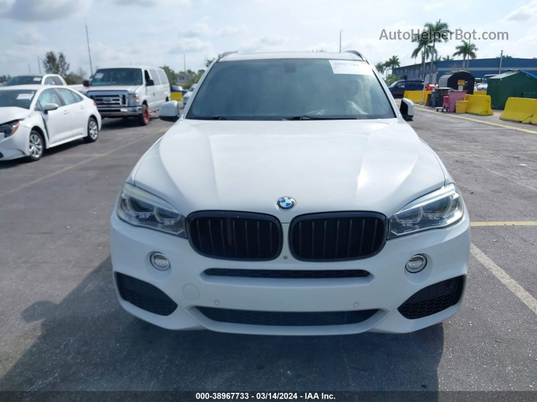 2015 Bmw X5 Xdrive50i Белый vin: 5UXKR6C52F0J79447