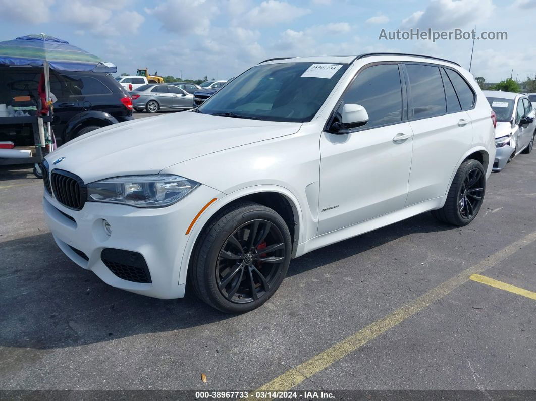 2015 Bmw X5 Xdrive50i Белый vin: 5UXKR6C52F0J79447