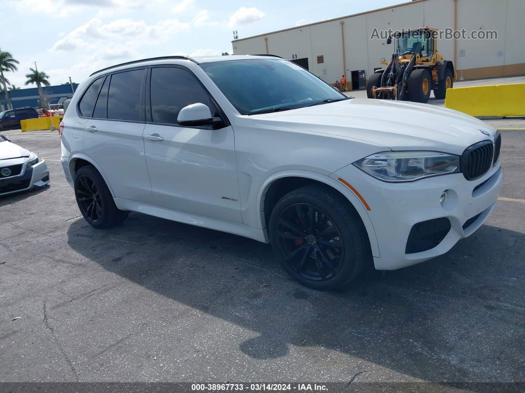 2015 Bmw X5 Xdrive50i Белый vin: 5UXKR6C52F0J79447