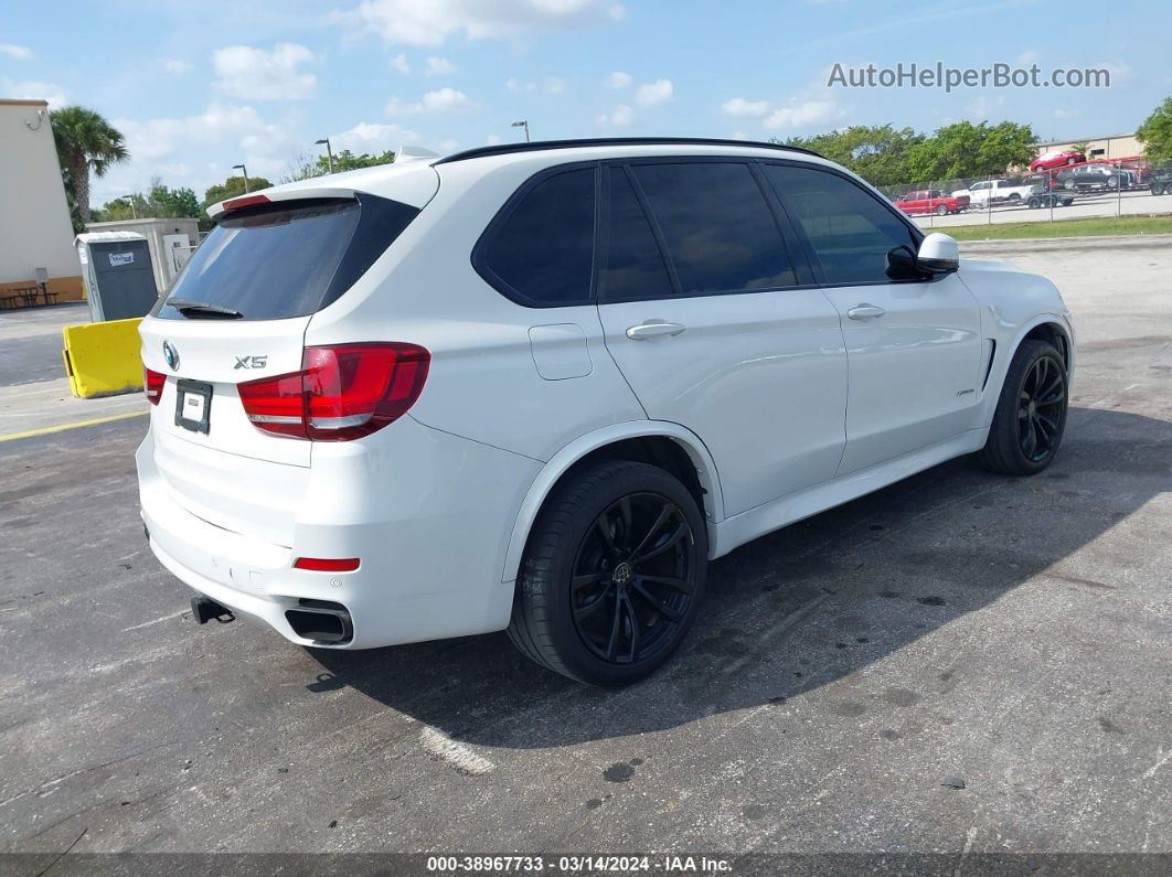 2015 Bmw X5 Xdrive50i Белый vin: 5UXKR6C52F0J79447