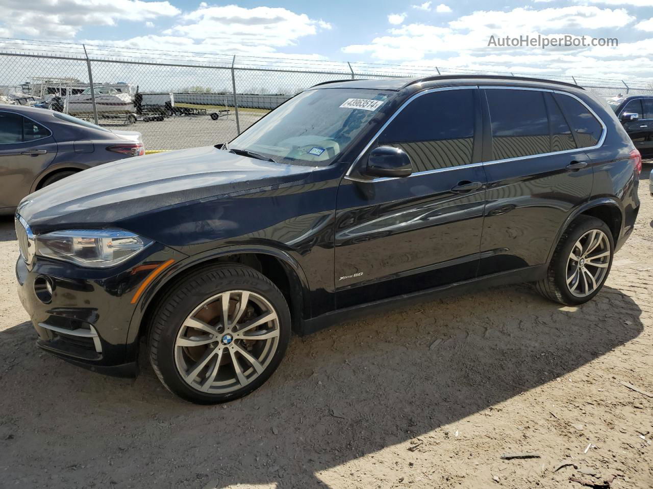 2014 Bmw X5 Xdrive50i Black vin: 5UXKR6C53E0C02963