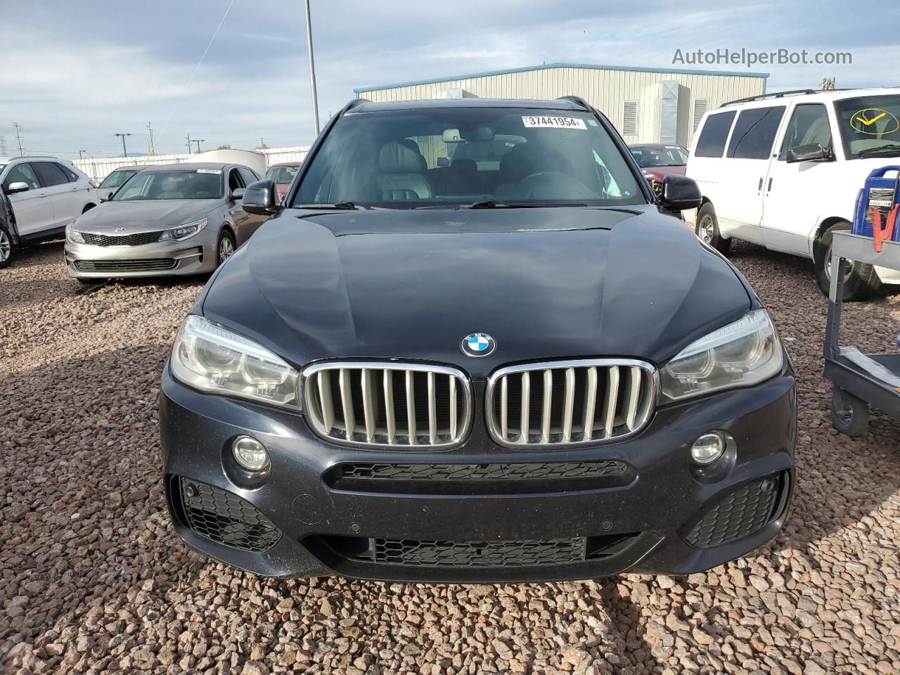 2014 Bmw X5 Xdrive50i Черный vin: 5UXKR6C53E0J72490