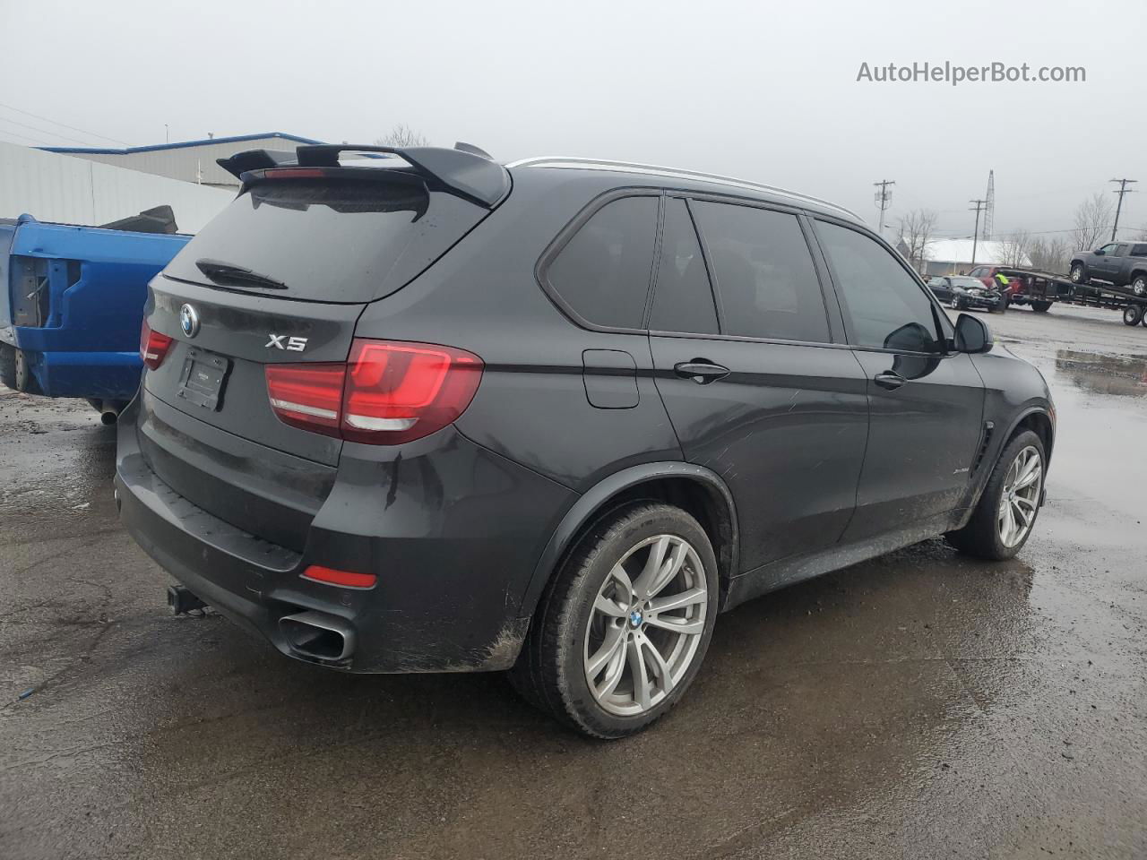 2014 Bmw X5 Xdrive50i Black vin: 5UXKR6C54E0C03233