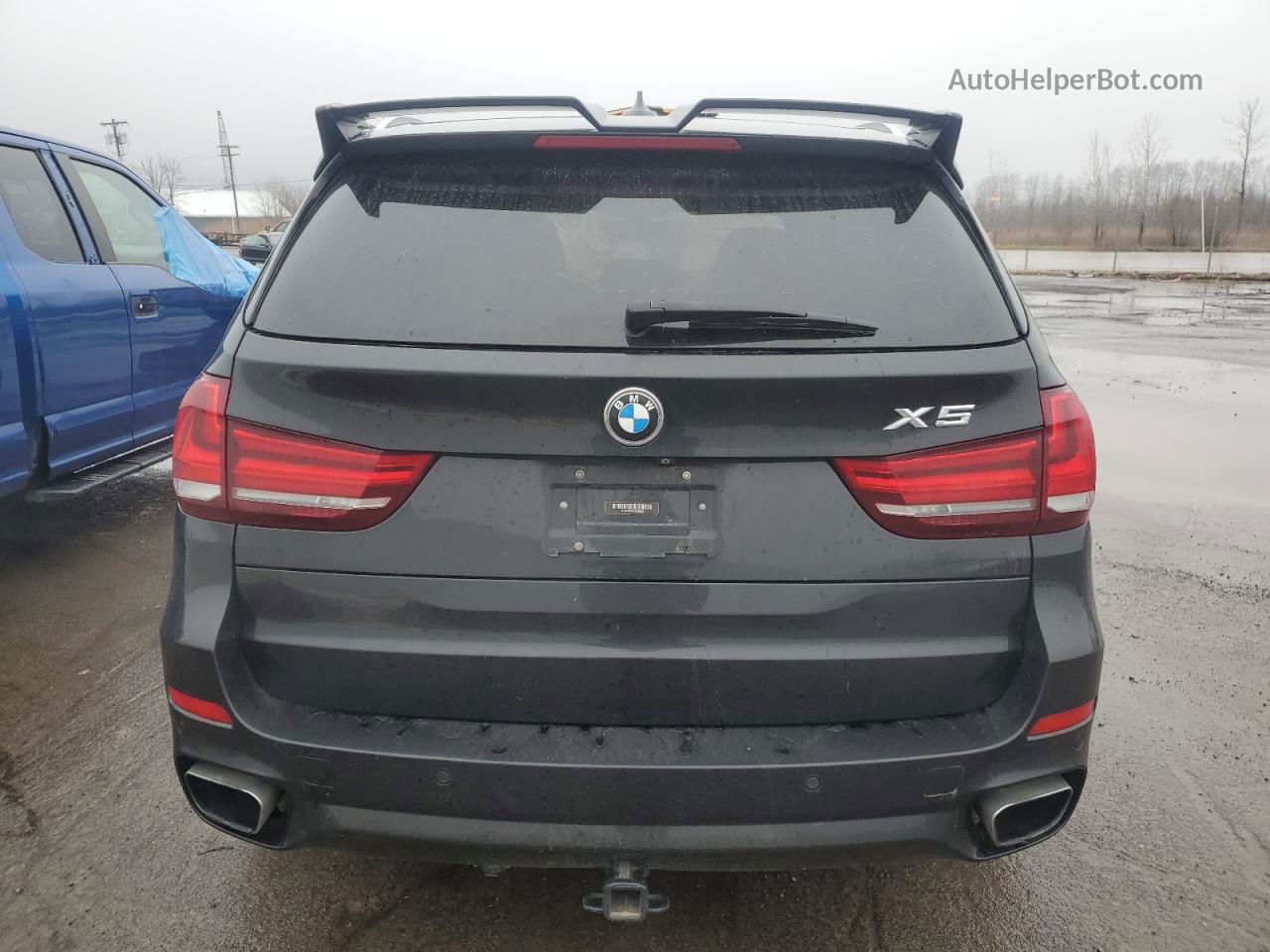 2014 Bmw X5 Xdrive50i Black vin: 5UXKR6C54E0C03233