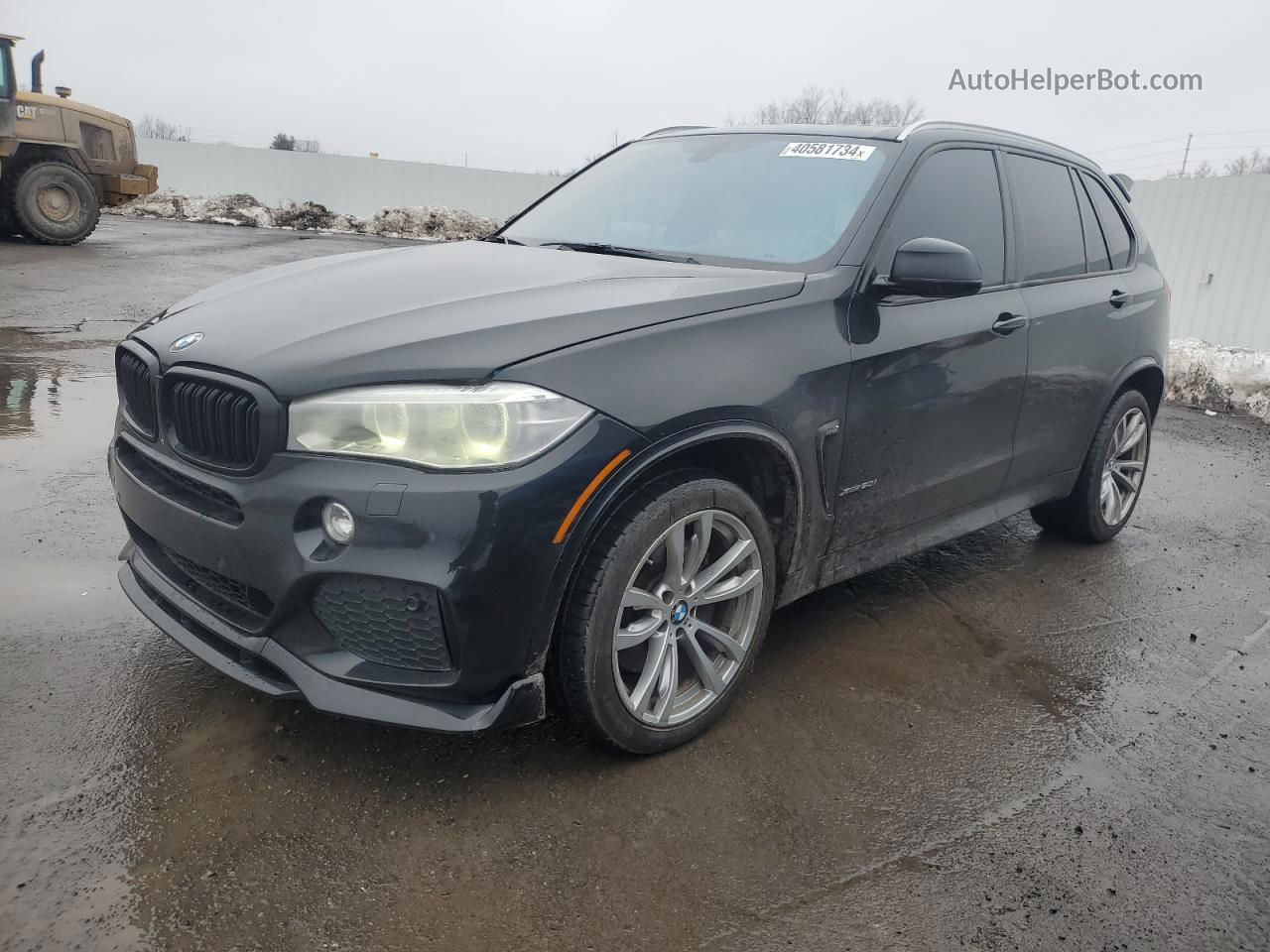 2014 Bmw X5 Xdrive50i Black vin: 5UXKR6C54E0C03233