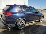 2014 Bmw X5 Xdrive50i Blue vin: 5UXKR6C54E0J71719