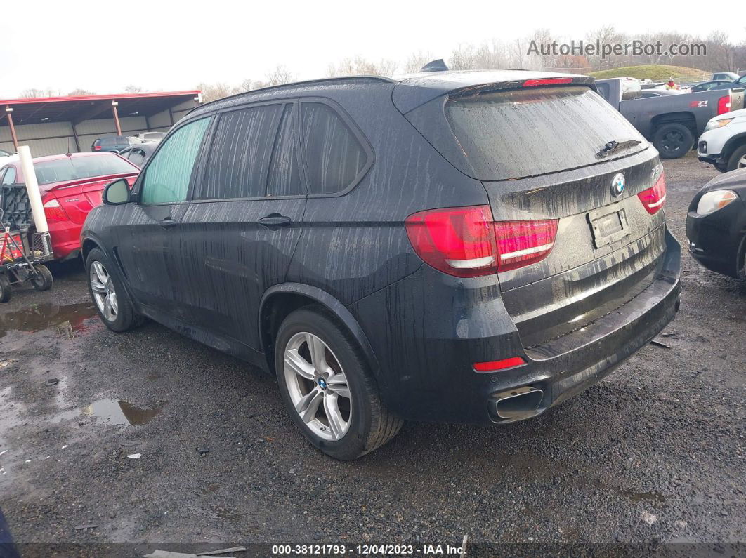 2014 Bmw X5 Xdrive50i Black vin: 5UXKR6C54E0J72384