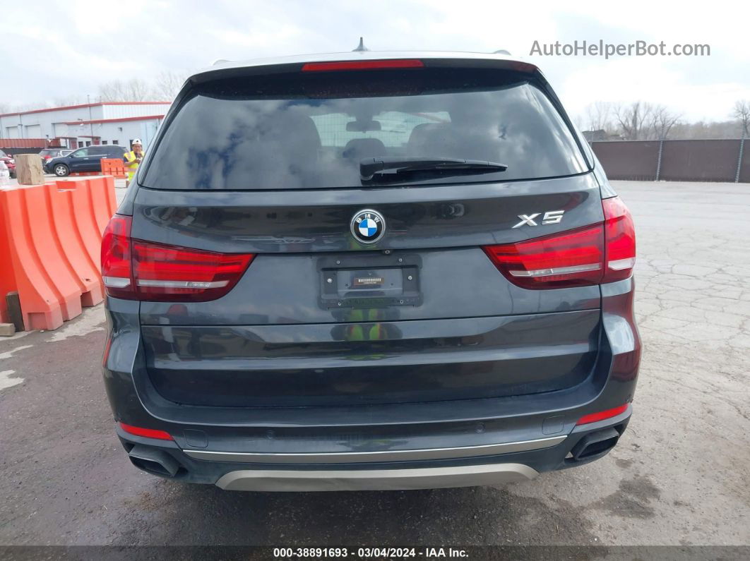 2015 Bmw X5 Xdrive50i Gray vin: 5UXKR6C54F0J74007