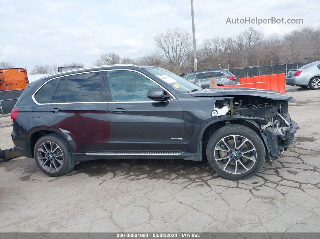 2015 Bmw X5 Xdrive50i Gray vin: 5UXKR6C54F0J74007