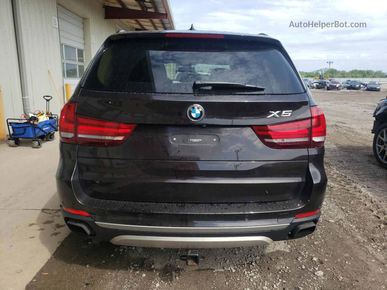 2015 Bmw X5 Xdrive50i Черный vin: 5UXKR6C54F0J75092