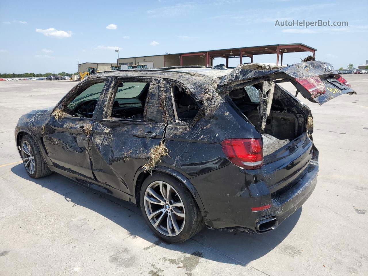 2015 Bmw X5 Xdrive50i Черный vin: 5UXKR6C54F0J76159