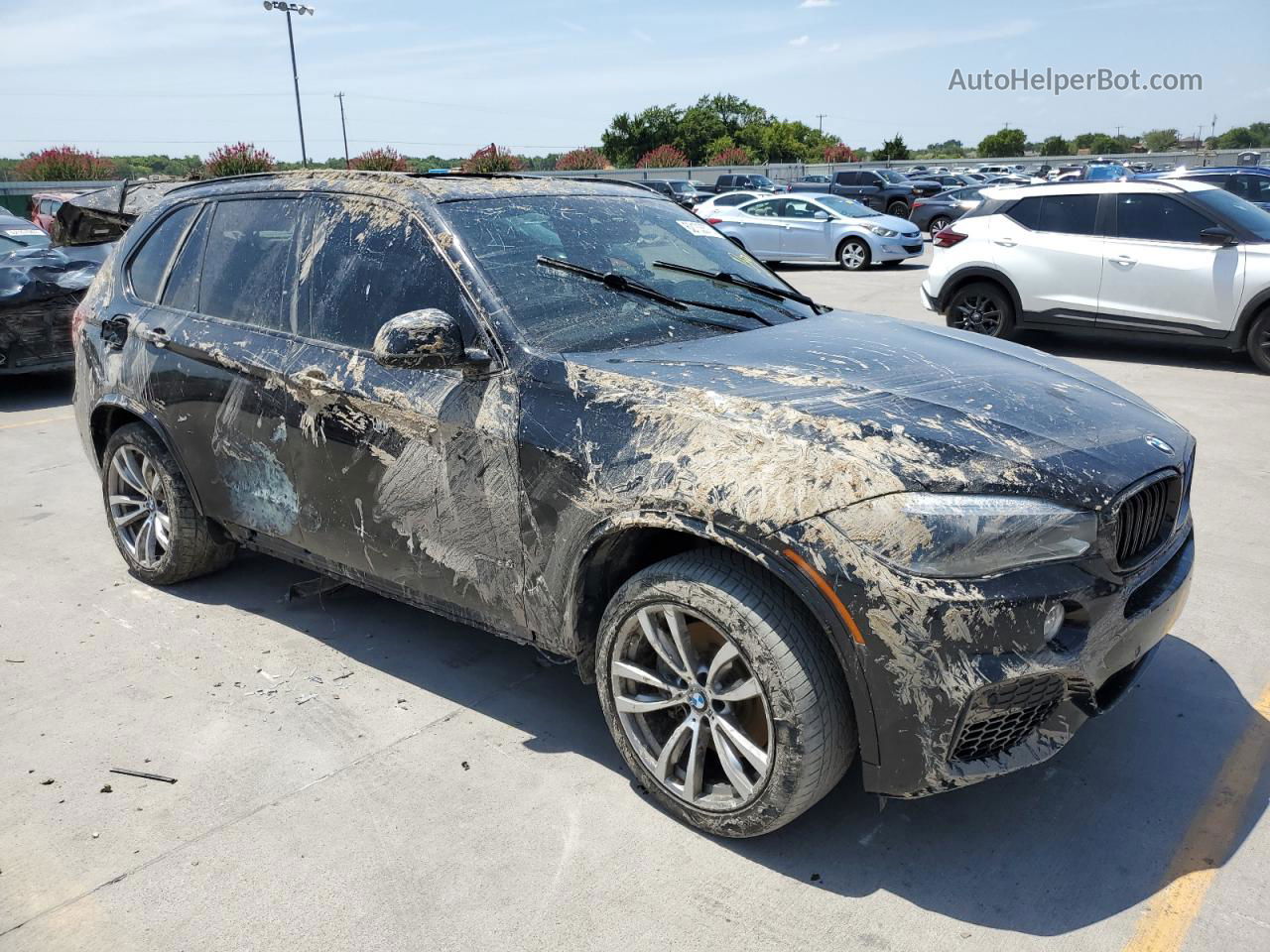 2015 Bmw X5 Xdrive50i Black vin: 5UXKR6C54F0J76159