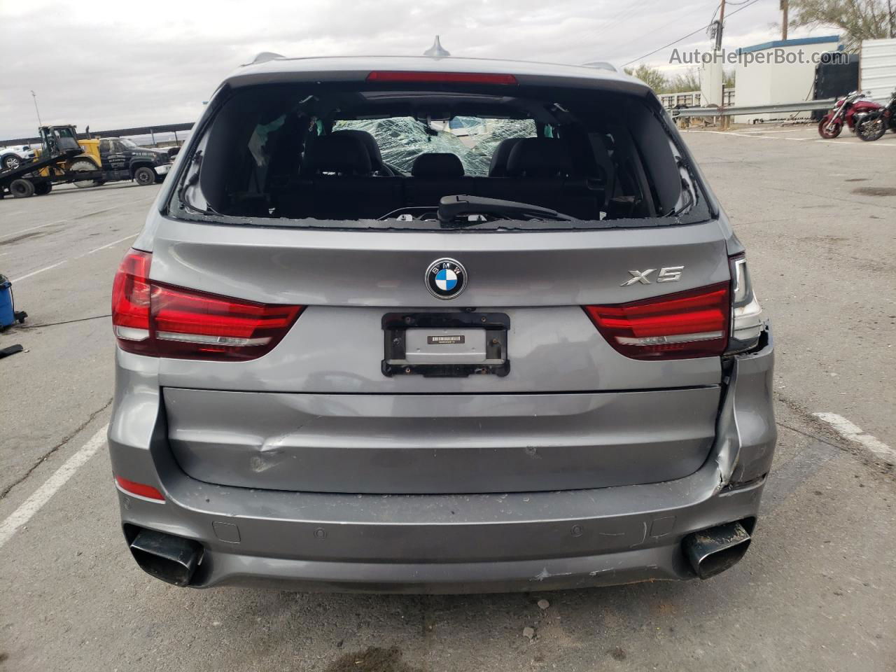 2016 Bmw X5 Xdrive50i Gray vin: 5UXKR6C54G0J81119