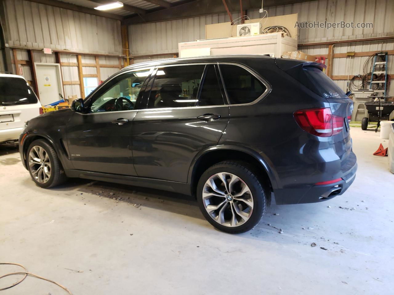 2014 Bmw X5 Xdrive50i Charcoal vin: 5UXKR6C55E0C02141