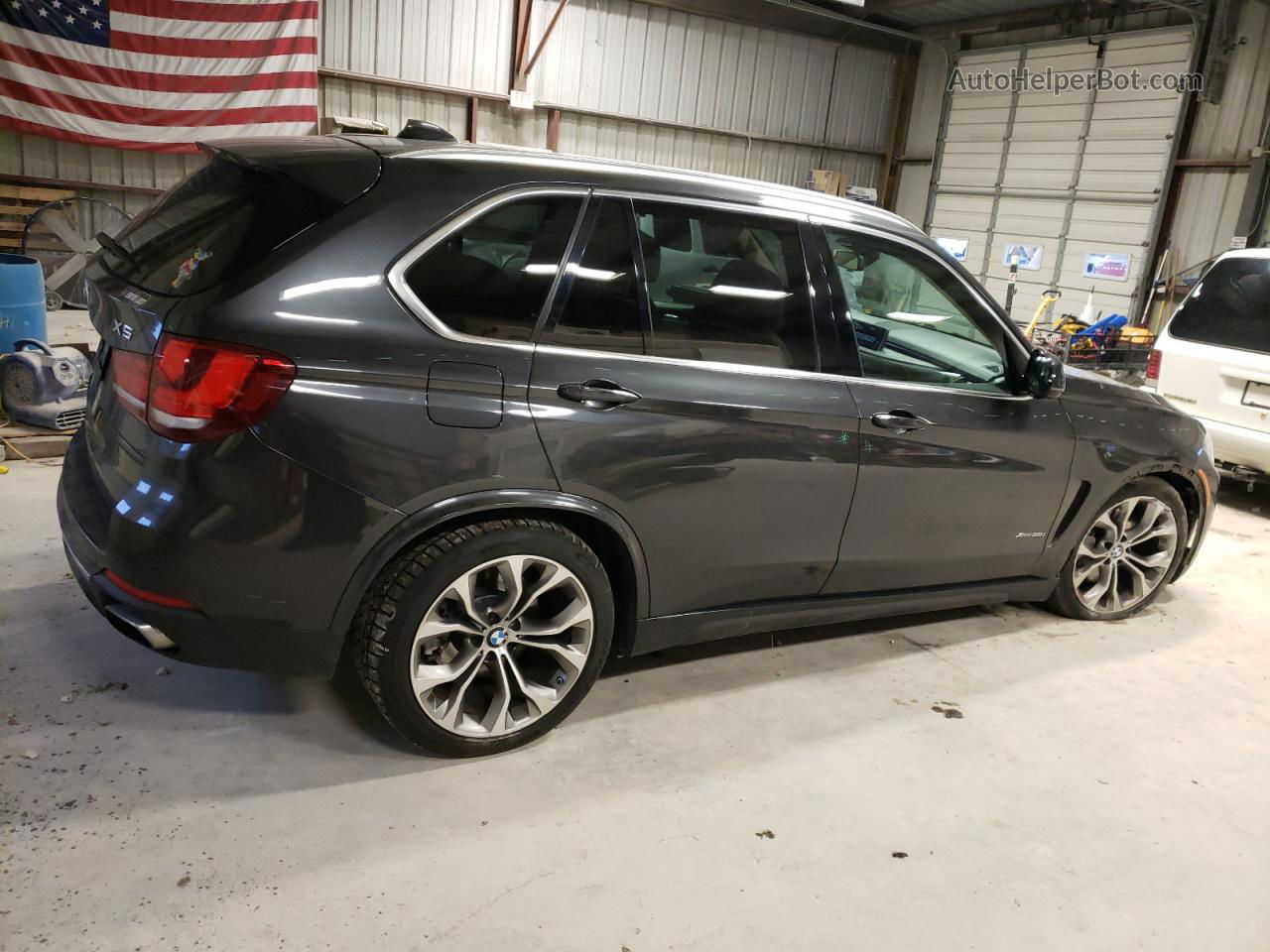 2014 Bmw X5 Xdrive50i Charcoal vin: 5UXKR6C55E0C02141