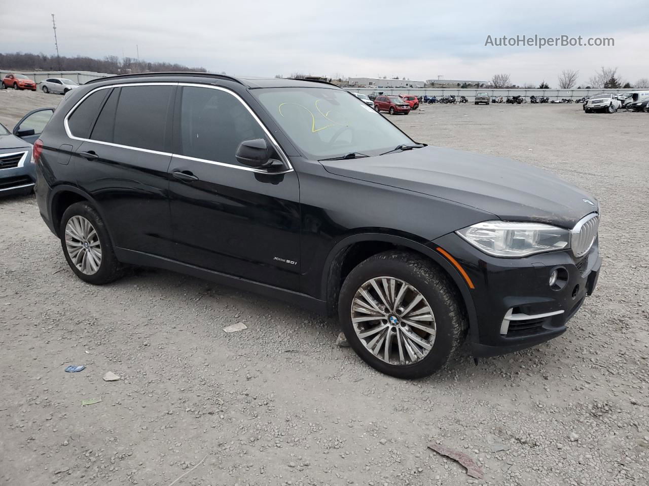 2014 Bmw X5 Xdrive50i Black vin: 5UXKR6C55E0C02236