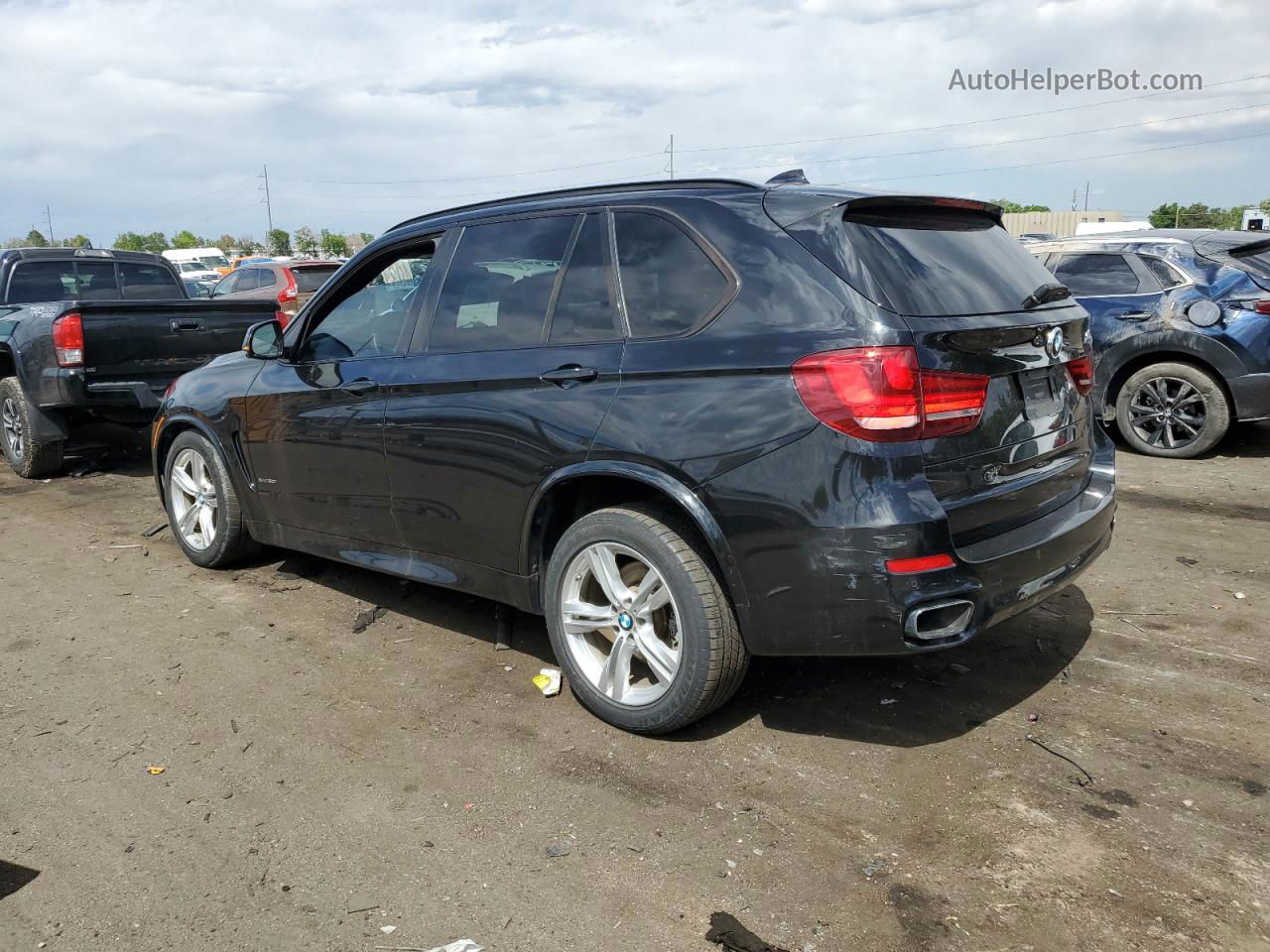 2014 Bmw X5 Xdrive50i Black vin: 5UXKR6C55E0C03094