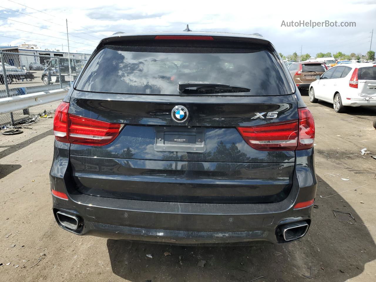 2014 Bmw X5 Xdrive50i Black vin: 5UXKR6C55E0C03094