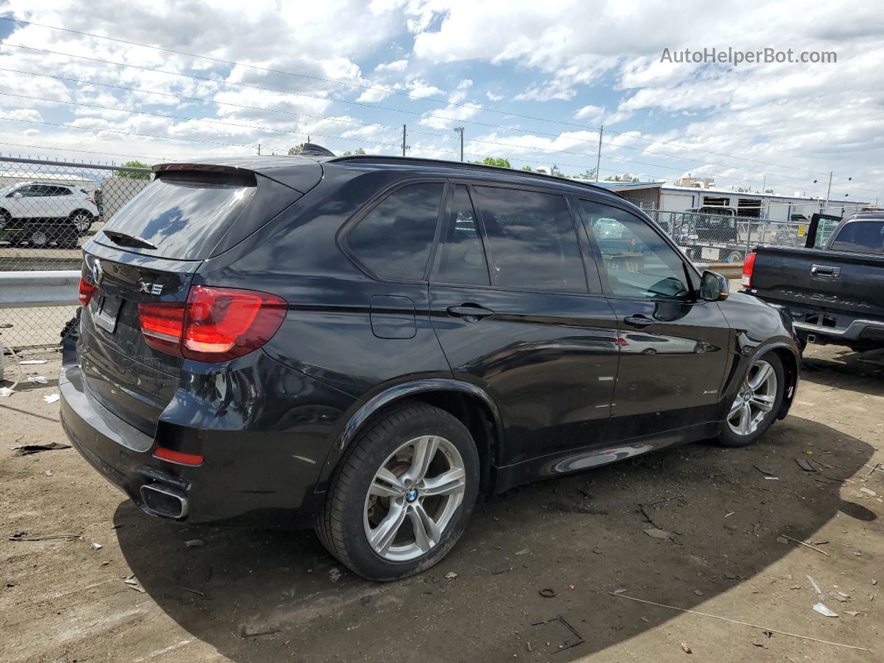 2014 Bmw X5 Xdrive50i Black vin: 5UXKR6C55E0C03094