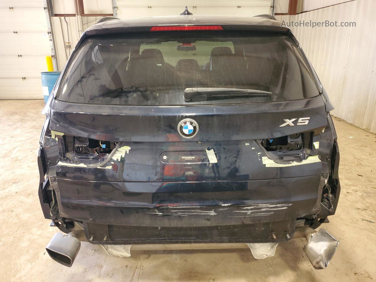 2014 Bmw X5 Xdrive50i Black vin: 5UXKR6C55E0J71891