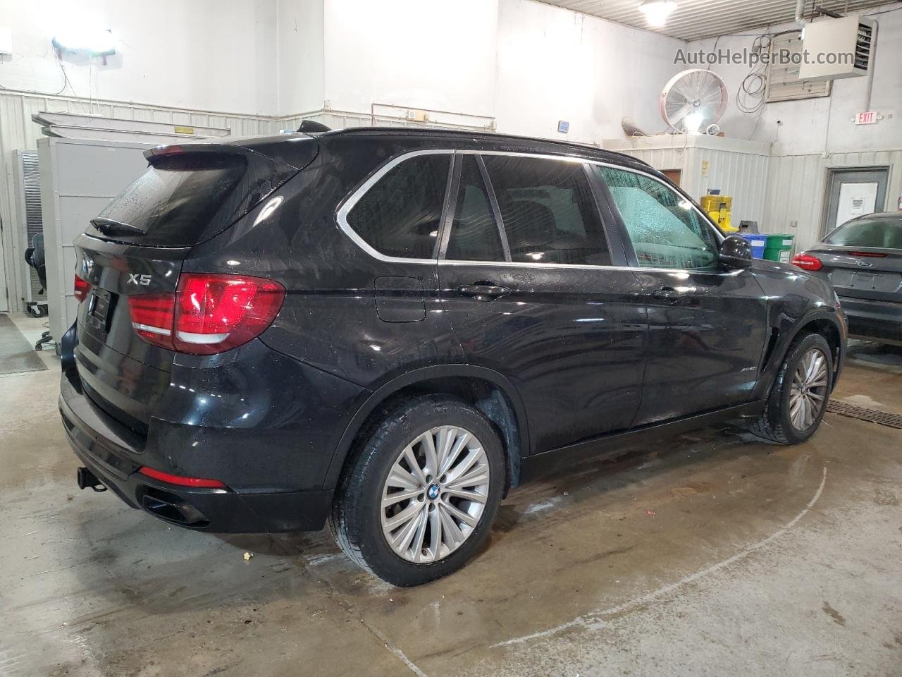 2015 Bmw X5 Xdrive50i Black vin: 5UXKR6C55F0J77711