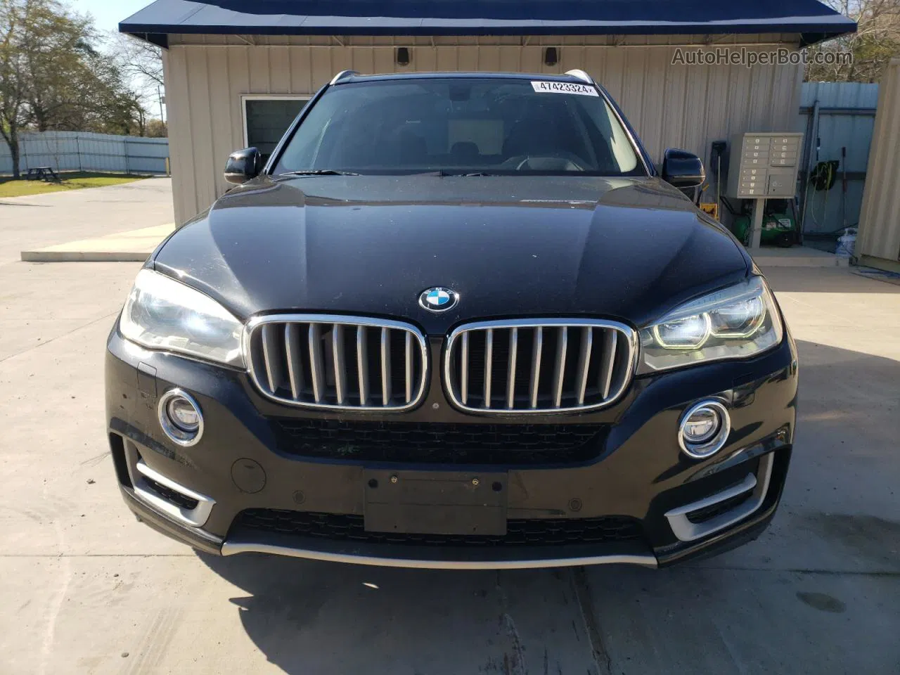 2015 Bmw X5 Xdrive50i Black vin: 5UXKR6C55F0J79538