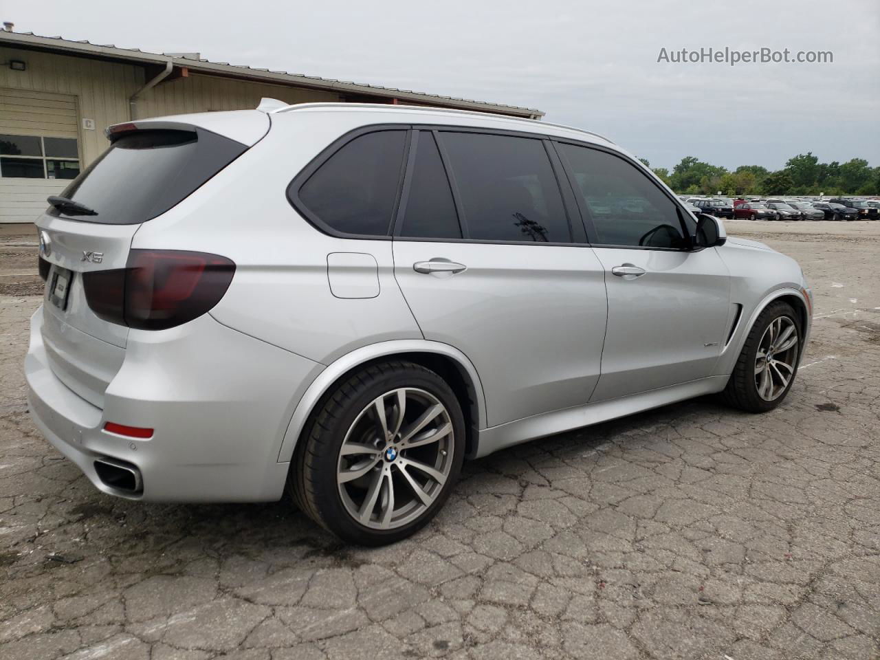 2016 Bmw X5 Xdrive50i Silver vin: 5UXKR6C55G0J83574