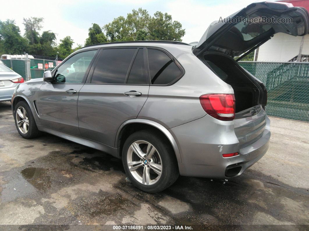 2014 Bmw X5 Xdrive50i Gray vin: 5UXKR6C56E0C02925