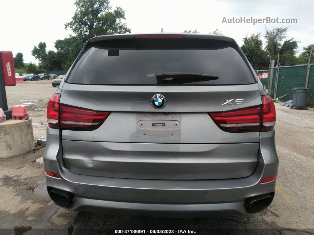 2014 Bmw X5 Xdrive50i Gray vin: 5UXKR6C56E0C02925