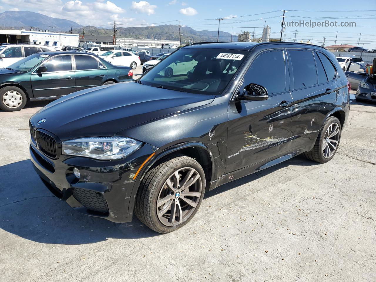 2015 Bmw X5 Xdrive50i Black vin: 5UXKR6C57F0J77368