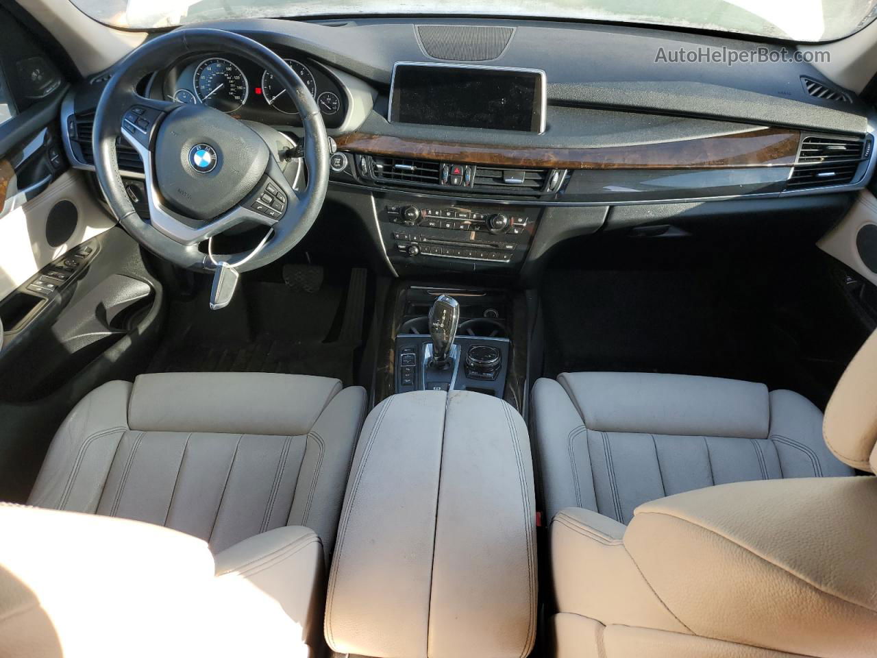 2014 Bmw X5 Xdrive50i Белый vin: 5UXKR6C58E0C02425