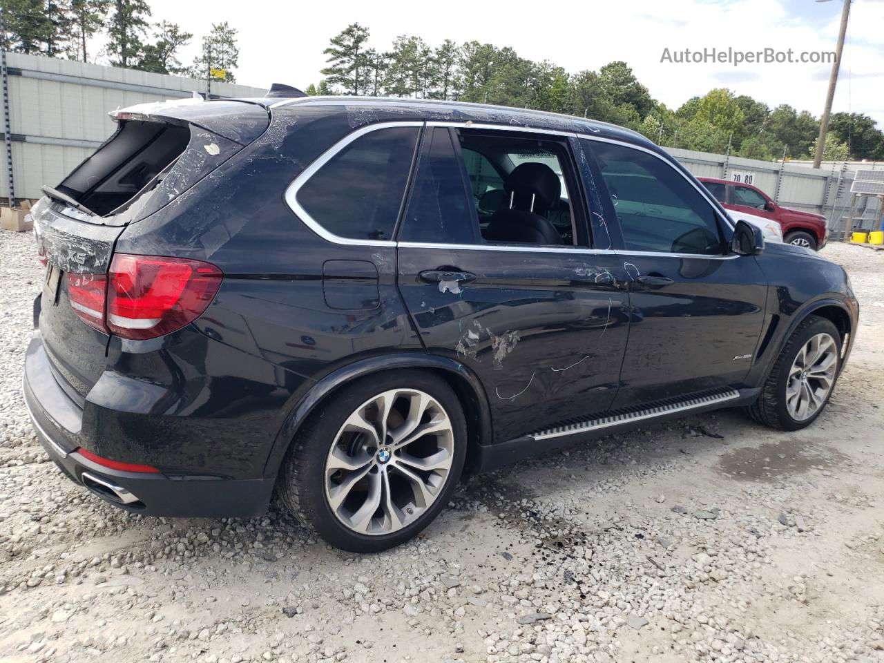 2015 Bmw X5 Xdrive50i Черный vin: 5UXKR6C59F0J79042