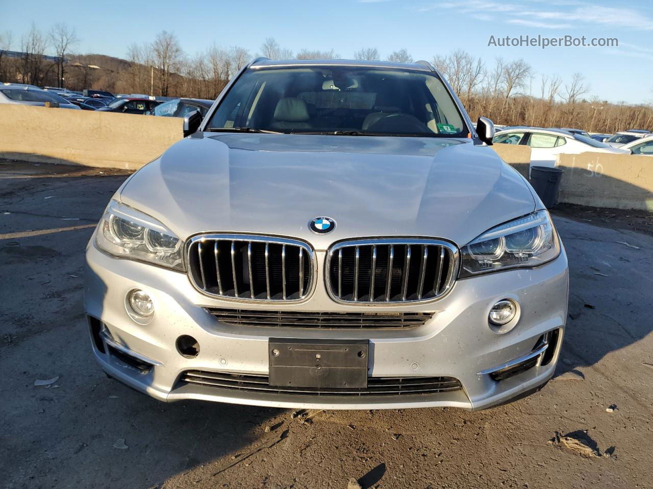 2014 Bmw X5 Xdrive50i Серебряный vin: 5UXKR6C5XE0J72535