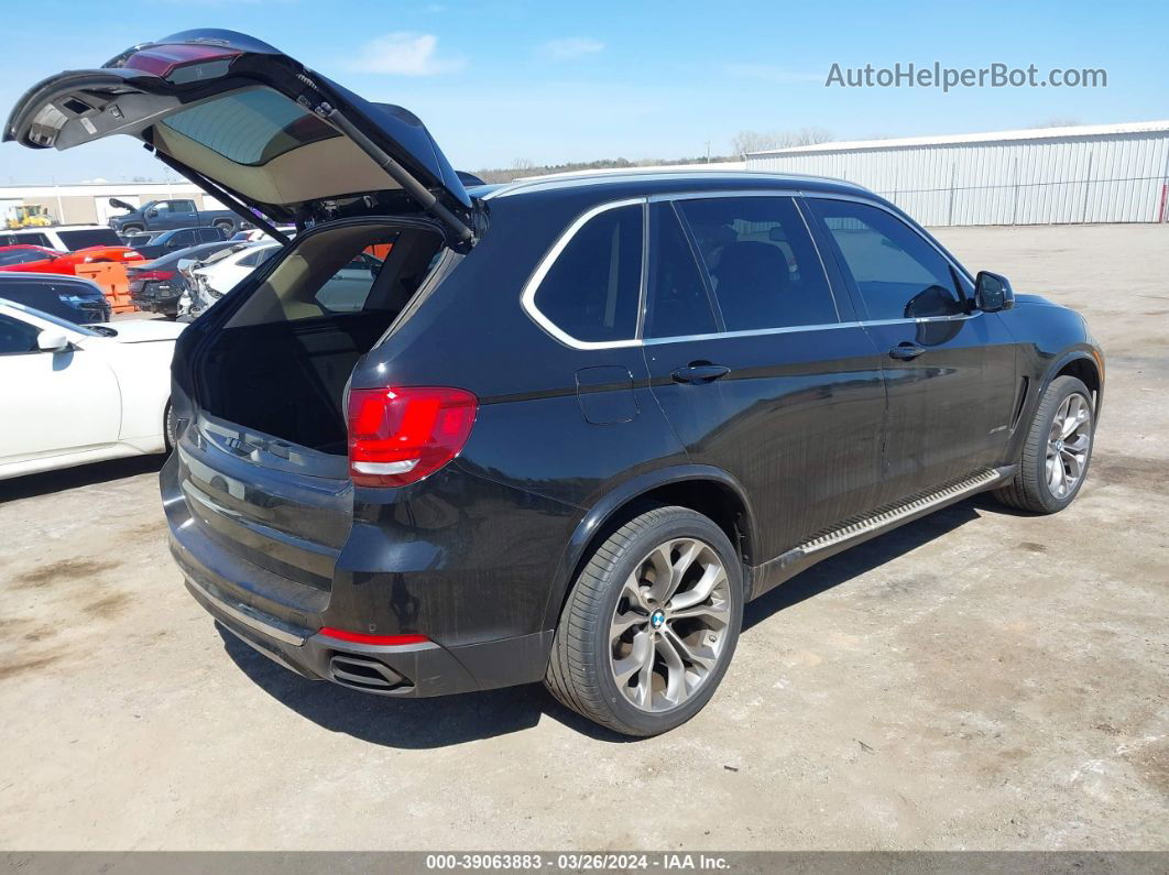 2015 Bmw X5 Xdrive50i Черный vin: 5UXKR6C5XF0J74951