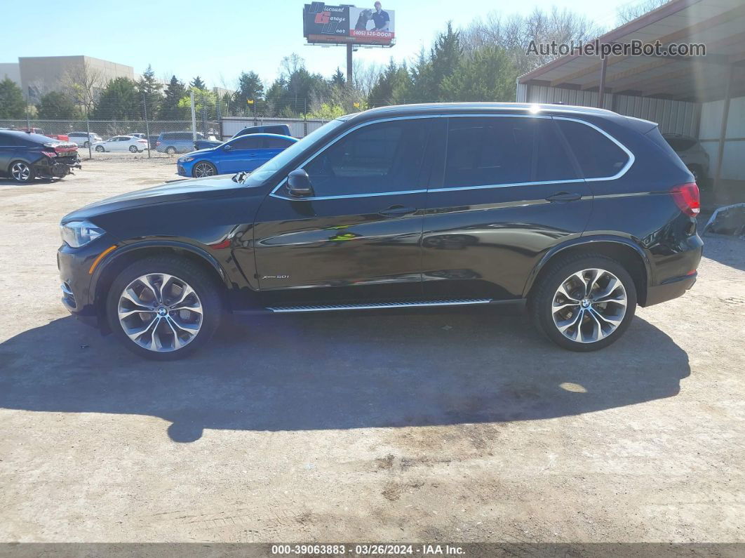 2015 Bmw X5 Xdrive50i Black vin: 5UXKR6C5XF0J74951