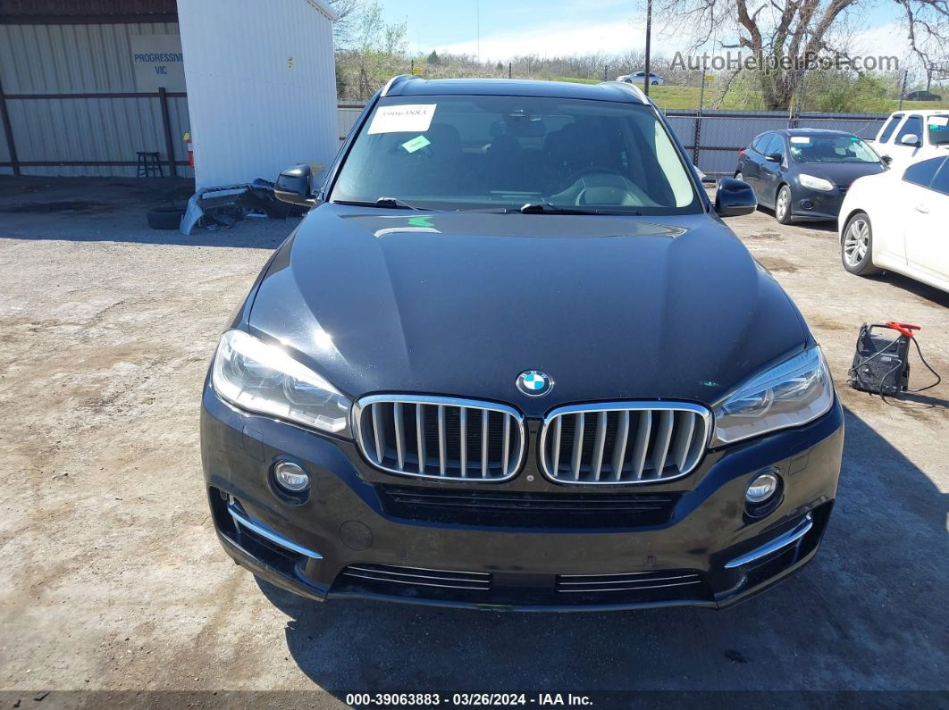 2015 Bmw X5 Xdrive50i Черный vin: 5UXKR6C5XF0J74951