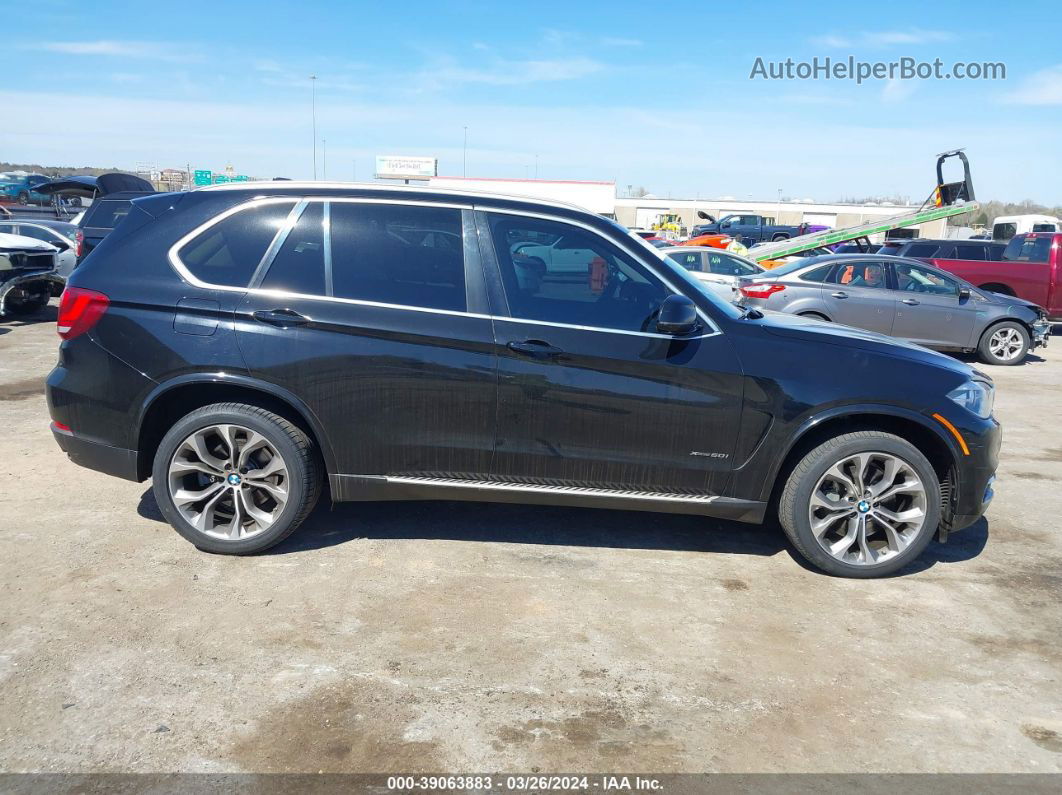 2015 Bmw X5 Xdrive50i Black vin: 5UXKR6C5XF0J74951