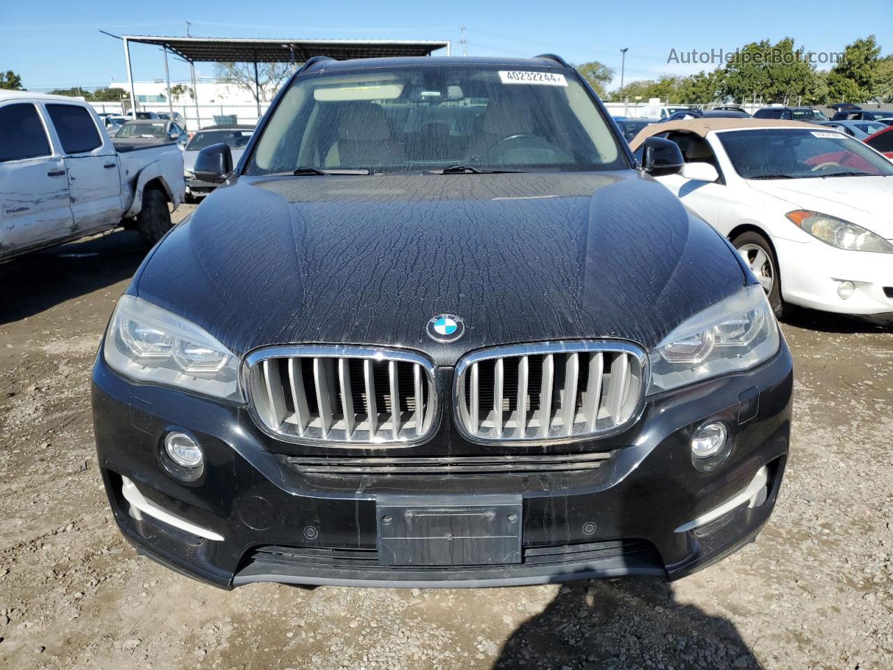 2015 Bmw X5 Xdrive50i Black vin: 5UXKR6C5XF0J77705