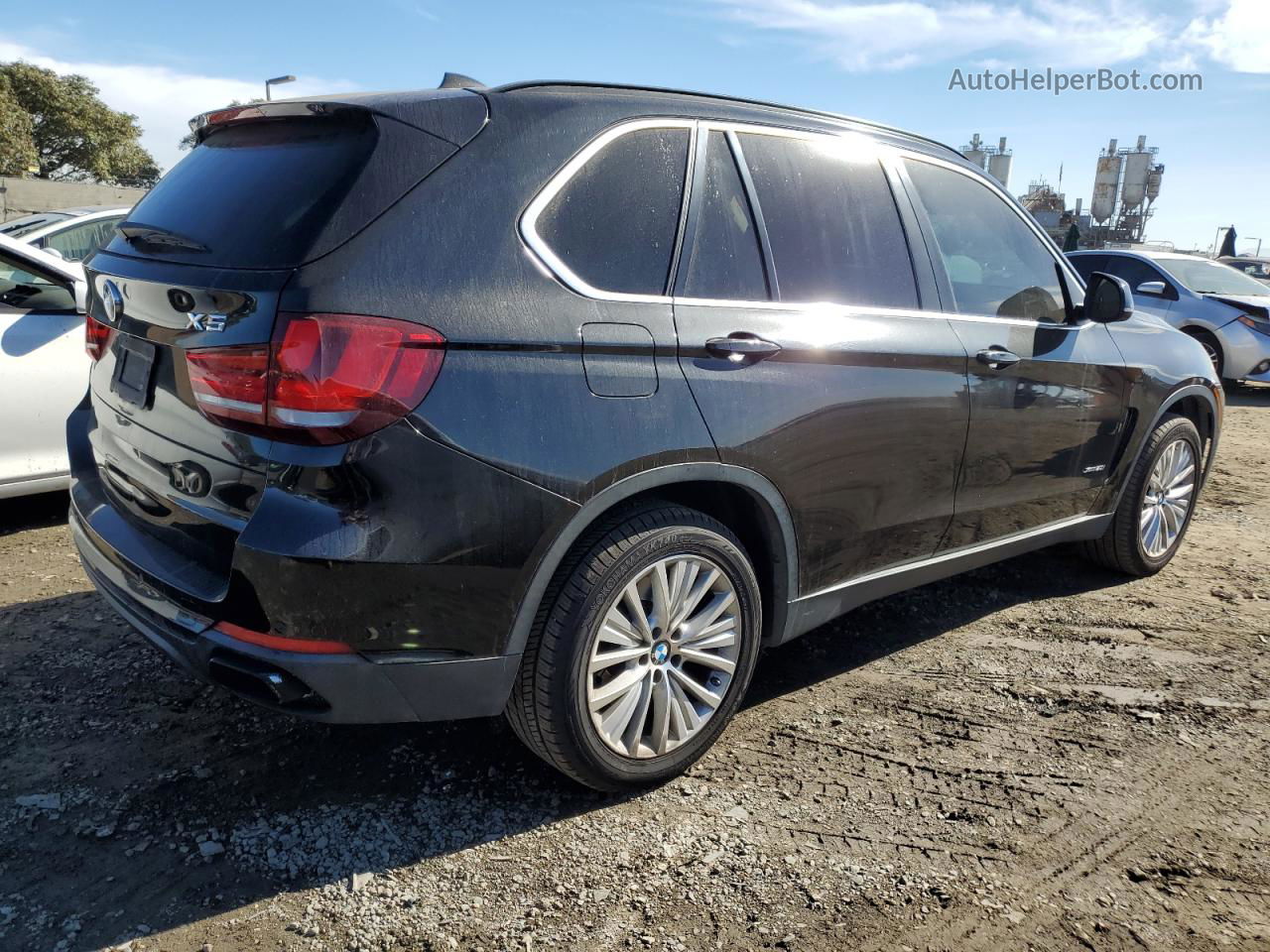 2015 Bmw X5 Xdrive50i Black vin: 5UXKR6C5XF0J77705