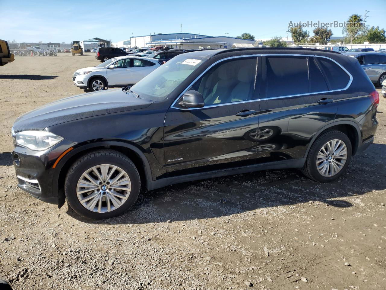 2015 Bmw X5 Xdrive50i Black vin: 5UXKR6C5XF0J77705