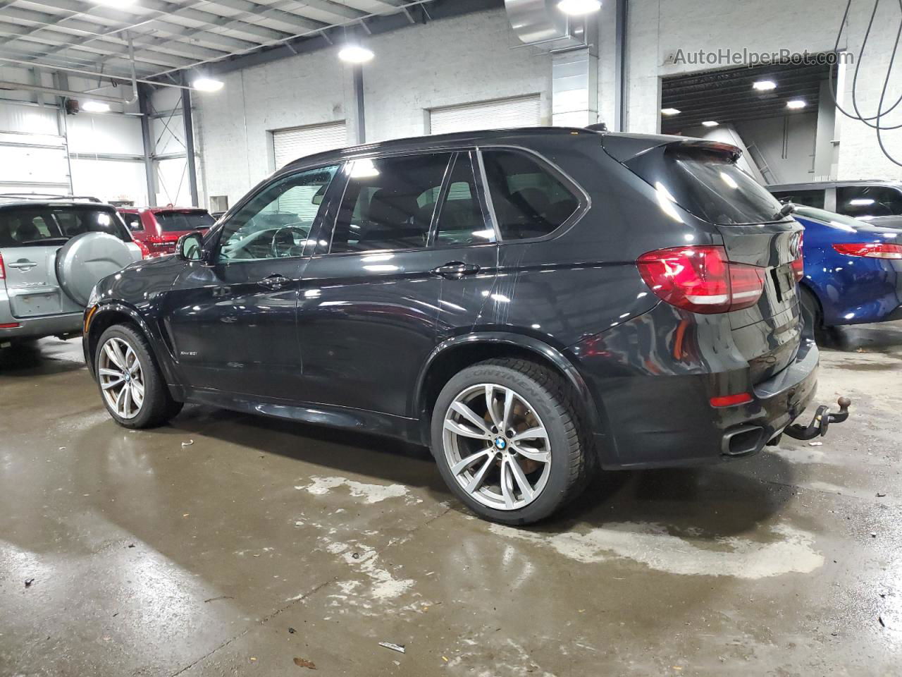 2015 Bmw X5 Xdrive50i Black vin: 5UXKR6C5XF0J78837